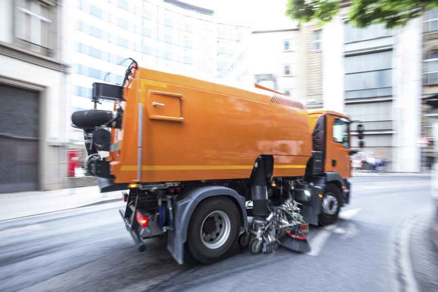 Street Cleaning Truck